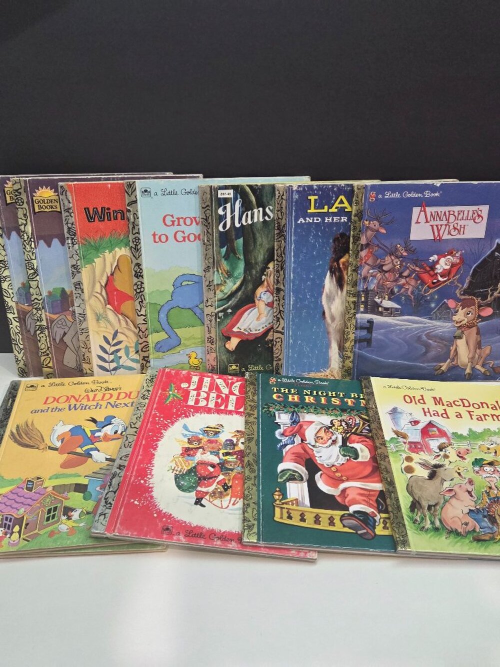 12 Little Golden Books - Assorted Titles